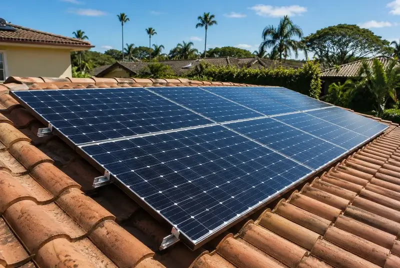 Installation de panneaux solaires à Passy